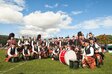 Zusammen mit den Inverness Royal Legend Band